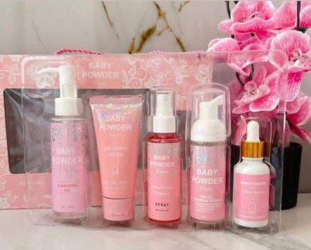 بكج بيبي باودر 5 قطع